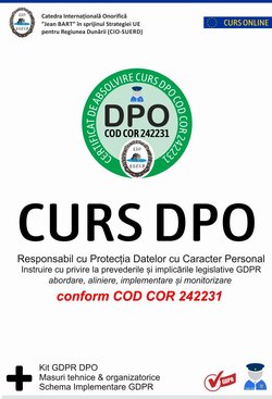 Curs GDPR formare DPO conform cod COR 242231